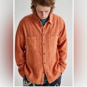 Without Walls Men's Rust Shirt Jacket